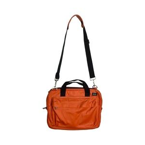 Jack Spade Men's Orange Crossbody Messenger Bag / Computer Bag Unisex